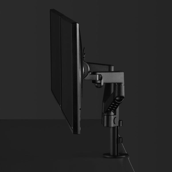Lima Dual Gaming Monitor Arm - Black
